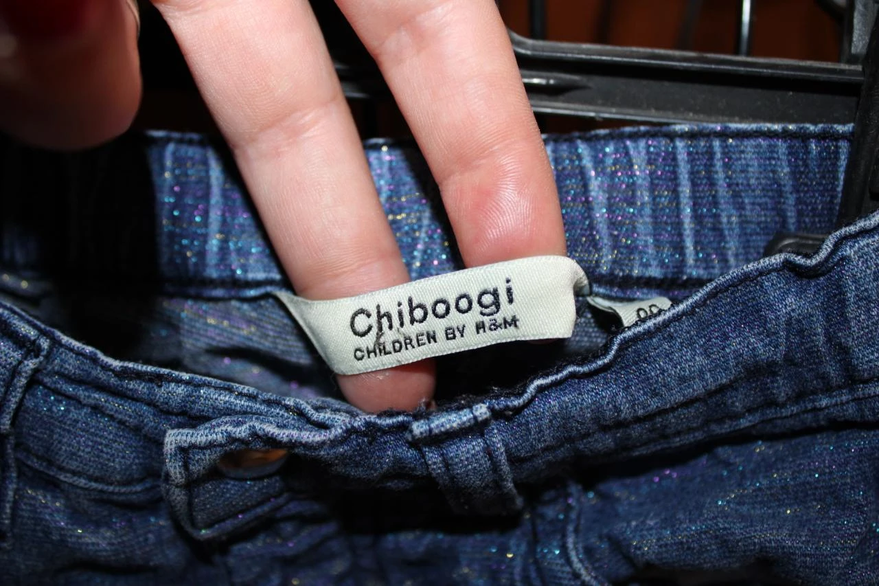 Calça jeans curta para menina 18 meses - 86 cm chiboogi – photo 2